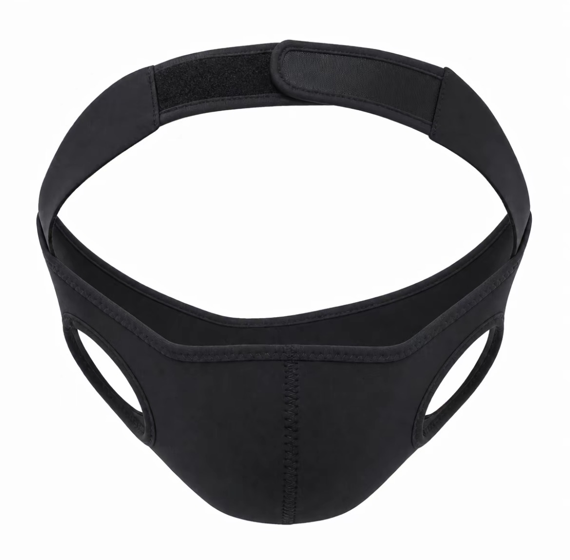Formato da faixa ajustável de neoprene preta